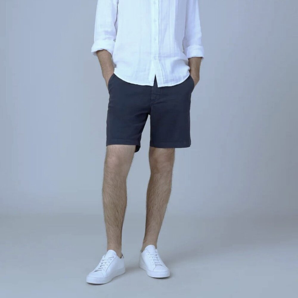New Joe's Jeans Brushed Kinetic Soft Comfort Shorts In Night Sky Dark Blue 42
